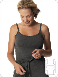 Glamourmom Sleepwear Nursing Bra Long Tank - MaMidea