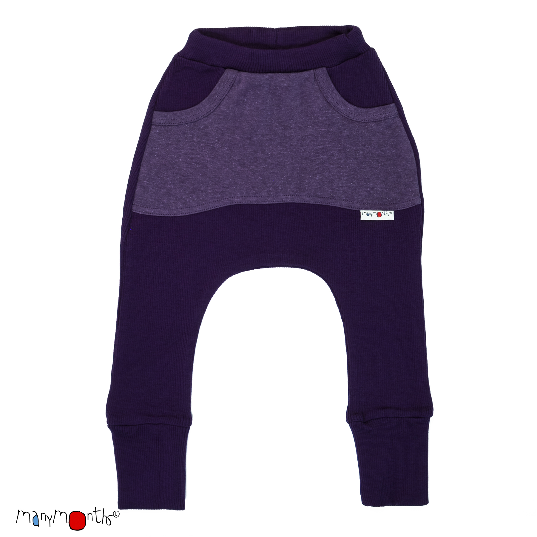 ManyMonths Natural Woollies Kangaroo Trousers with Big Pocket MaMidea