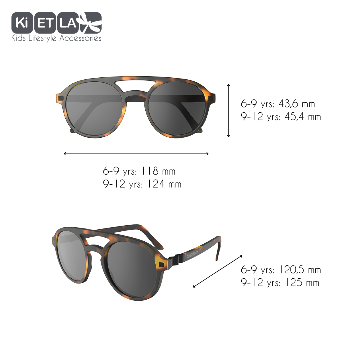 Ki ET LA sunglasses CraZyg-Zag SUN Pilote 6-9y. - MaMidea