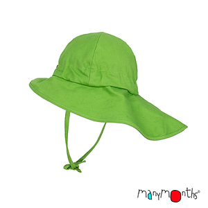 green summer hat