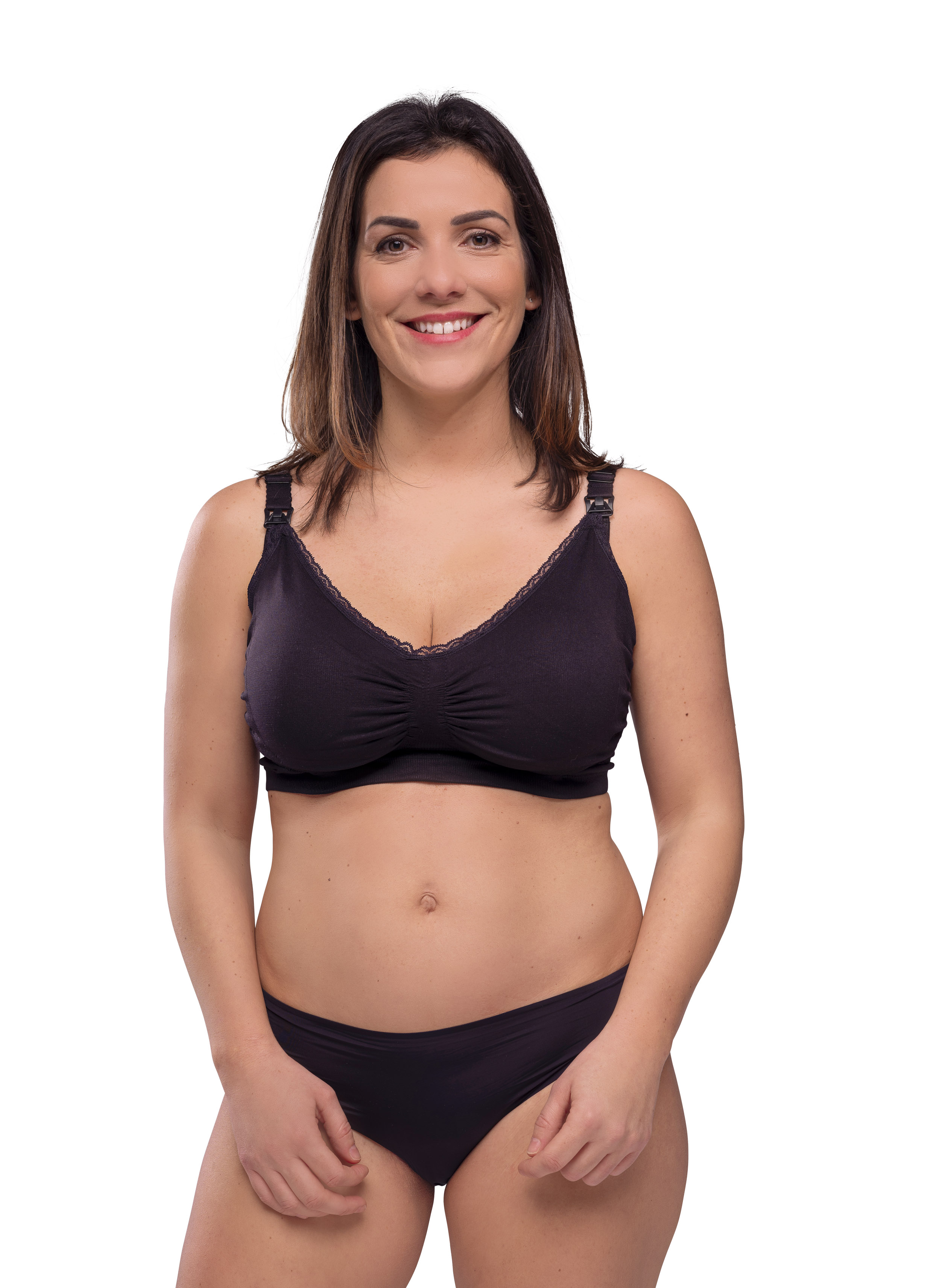 Carriwell Original Maternity & Nursing Bra - Honey - Peekaboo