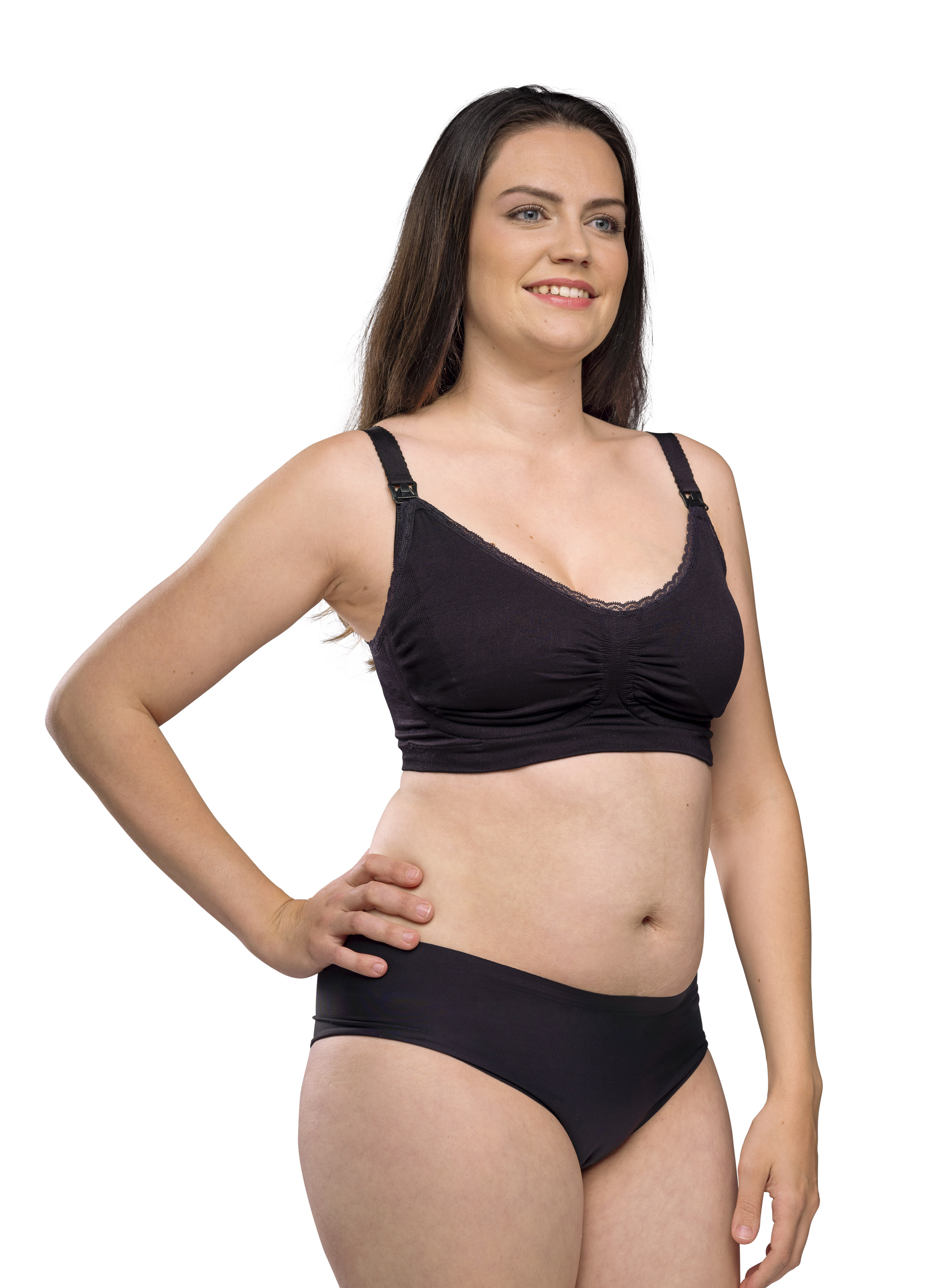 Buy Women's Carriwell Solid Maternity and Nursing Bra with Carri-Gel  Support Online