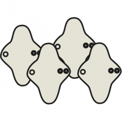 MaM Ecofit Mini Menstrual Pads