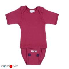 ManyMonths Natural Woollies Body/Shirt Short Sleeve