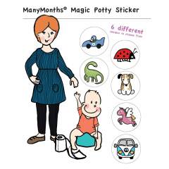 ManyMonths Magic Potty Sticker