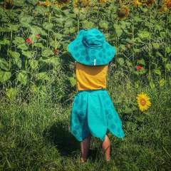 ManyMonths ECO Hempies Bellflower Skirt UNiQUE