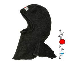ManyMonths Natural Woollies Elephant Hood Foggy Black *