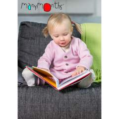 ManyMonths Natural Woollies Cardigan with Adjustable Sleeves