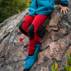 ManyMonths Natural Woollies Unisex Leggings with Knee Patches