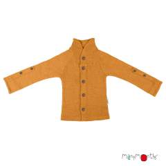 ManyMonths Natural Woollies Cardigan with Button Collar