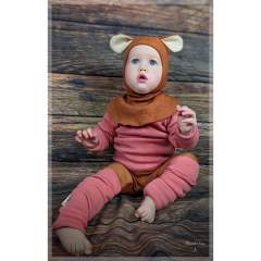 ManyMonths Natural Woollies Teddy Bear Hood UNiQUE