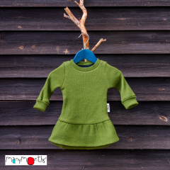 ManyMonths Natural Woollies Long Sleeve Ruffle Hem Tunic UNiQUE