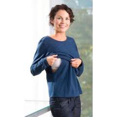 Carriwell Jenna Nursing Shirt Long Sleeve