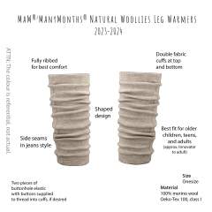 MaM/ManyMonths Natural Woollies Leg Warmers