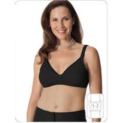 Glamourmom Mpress™ Lace Microfiber-Cotton Padded Nursing Bra