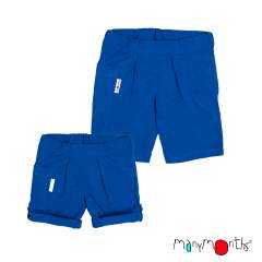 ManyMonths ECO Hempies Unisex Summer Shorts, Explorer/Adventurer, Atlantic Blue