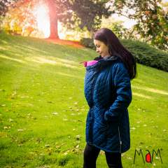 MaM Quilted Winter Babywearing Coat