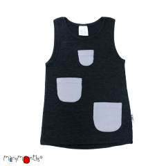 ManyMonths Natural Woollies Treasure Pockets Thermal Top UNiQUE ManyMonths Natural Woollies Treasure Pockets Thermal Top UNiQUE