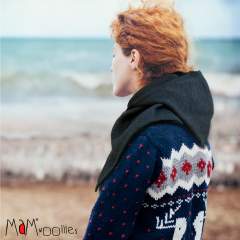 MaM/ManyMonths Natural Woollies Coconut Button Balaclava