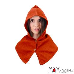 MaM/ManyMonths Natural Woollies Coconut Button Balaclava