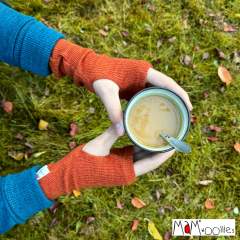 MaM/ManyMonths Natural Woollies Long Fingerless Mittens