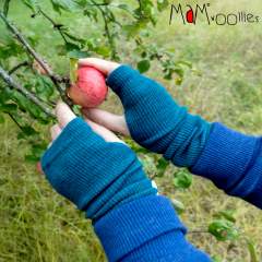 MaM/ManyMonths Natural Woollies Long Fingerless Mittens