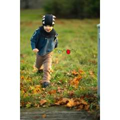 ManyMonths Natural Woollies Dino Unisex Leggings with Knee Patches UNiQUE