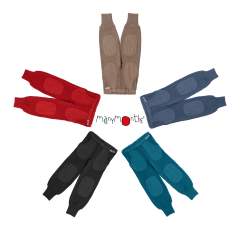 ManyMonths Natural Woollies Hazel Joggers with Pockets and Knee Patches