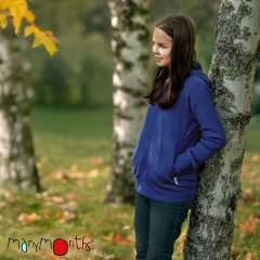 ManyMonths Natural Woollies Hooded Zip Cardigan