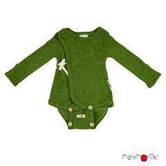 ManyMonths Natural Woollies Kimono Body/Shirt with Foldover Sleeves