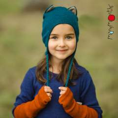 ManyMonths Natural Woollies Kitty (Earflap) Beanie UNiQUE