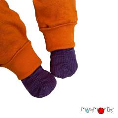 ManyMonths Natural Woollies Long Tube Baby Booties