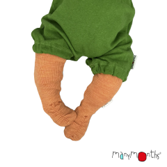 ManyMonths Natural Woollies Long Tube Baby Booties