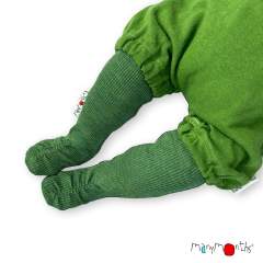 ManyMonths Natural Woollies Long Tube Baby Booties