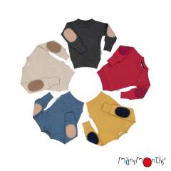 ManyMonths Natural Woollies Pullover with Elbow Patches