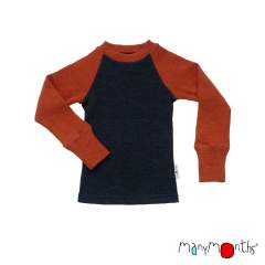 ManyMonths Natural Woollies Sports Style Top Long Sleeve