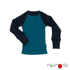 ManyMonths Natural Woollies Sports Style Top Long Sleeve